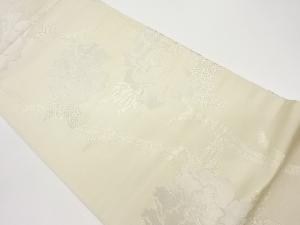 牡丹模様織出し丸帯